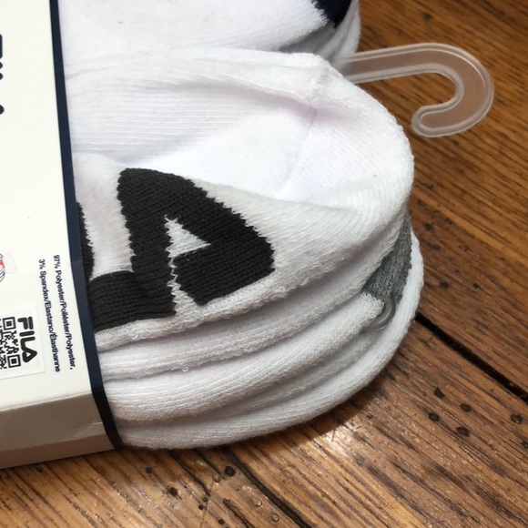 FILA - 6 Pack No-Show Socks.....Sz. 8 - 12 - Picture 3 of 14